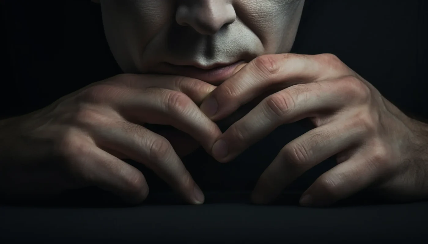 une femme assise dans la position du lotus, les yeux fermés